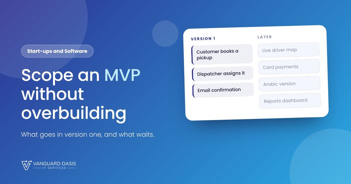 How to Scope an MVP How to Scope an MVP