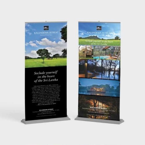 Kalundewa Retreat, Dambulla, Sri Lanka - Pull Up banner